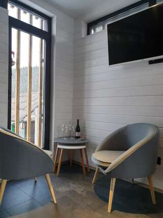 Шале The Living Татаров Двухместный номер с 1 кроватью и собственной ванной комнатой-15